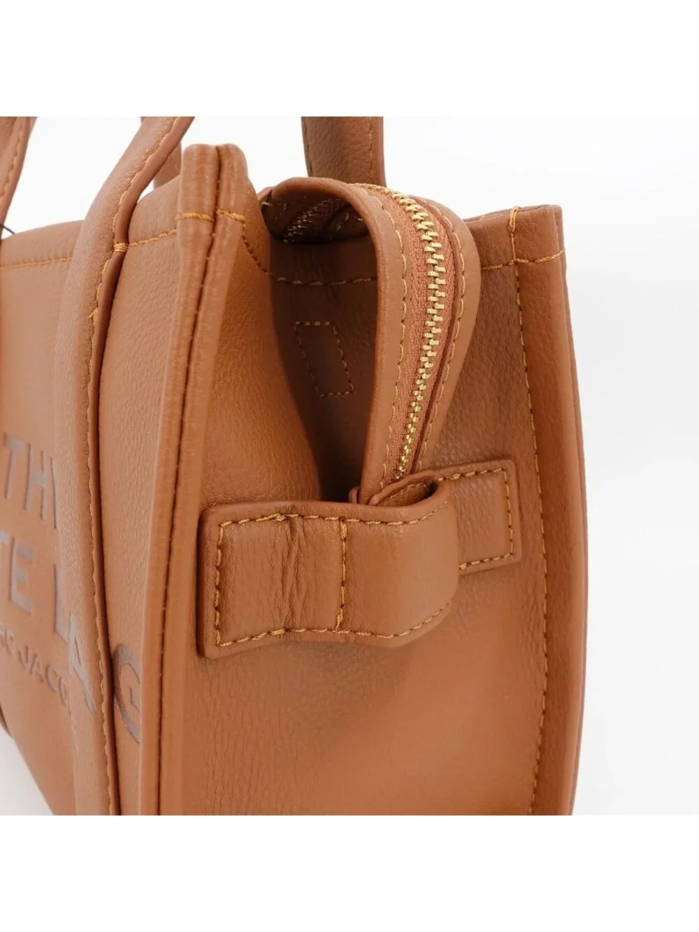 Marc Jacobs Women's The Small Leather Tote Bag Brown OS